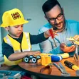 Kids Construction Worker Costume - 2