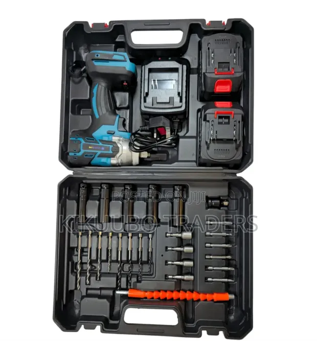 Professional Cordless Impact Wrench with Brushless Motor - 1