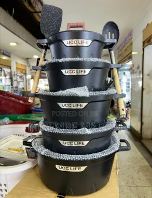 12pc Pure Granite Non-Stick Cookware Set