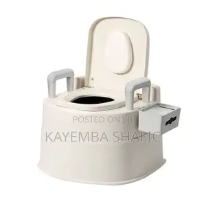Premium Portable Bedside Commode Toilet Chair