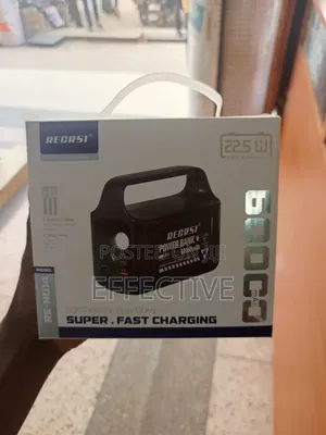 60000mAh Portable Power Bank with 3 Built-in Cables