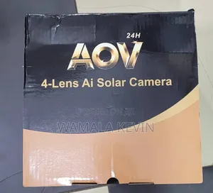 4-Lens AI Solar Camera (8K UHD, 4G)