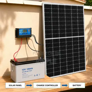 550W Monocrystalline Solar Panel - High Efficiency PV Module