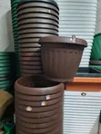 Terra-Mock Plastic Flower Pots - 1