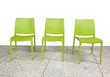 Monolift Outdoor Plastic Bar Chairs - Green - 2