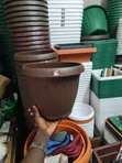 Pebble Round Plastic Flower Pots - 1