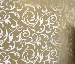 Home Interiors Wallpaper - Multicolor Scroll Pattern
