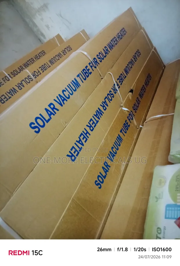 Solar Vacuum Tubes for Water Heaters - 1