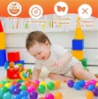 50pcs Multicolor Kids Play Balls - 3