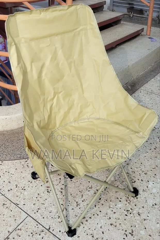 AMP Foldable Camping Chair - Green - 1