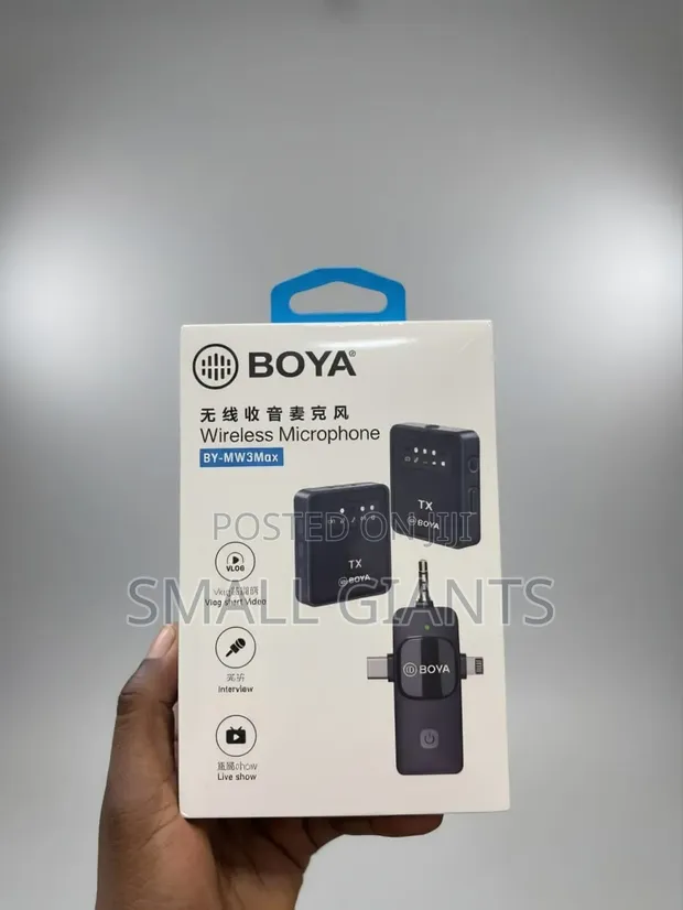 Boya BY-MW3MAX Wireless Microphone System - 1