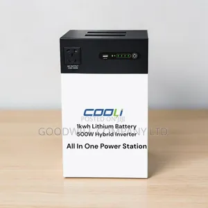 Cooli 1kWh + 500W All-in-One Solar Power Station (No Panel)