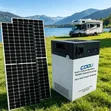 Cooli 1000W + 2kWh All-in-One Power Station with Solar Panel - 2