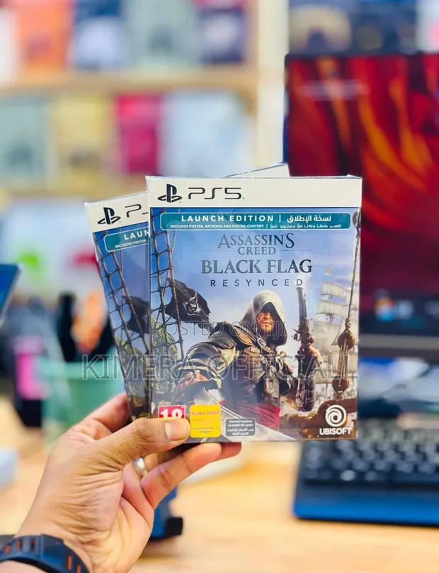 Assassin's Creed Black Flag Game CD for PS5 - Brand New & Sealed - 1