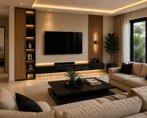 Luxury Living Room Interior Design & Furnishing