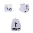 UK Plug Adapter - 3 Pin Universal Travel Adapter - 1
