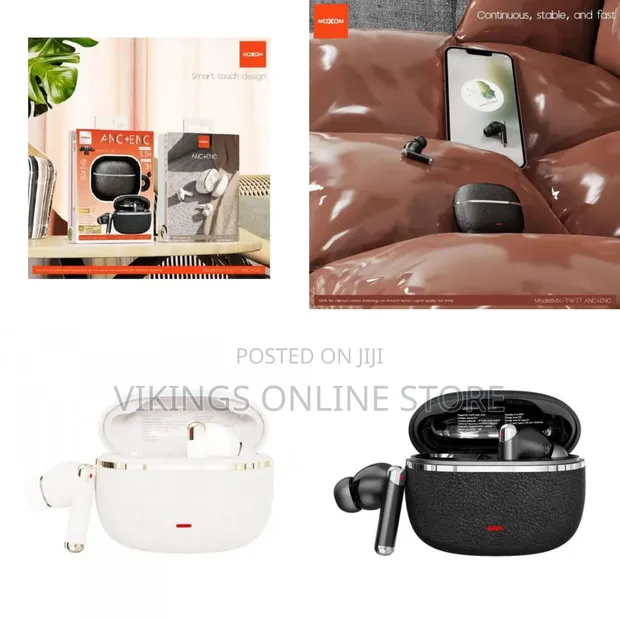 MOXOM MX-TW77 ANC+ENC Wireless Earbuds - 1