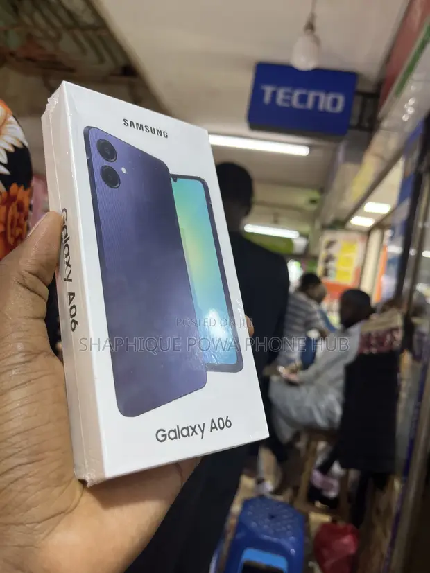 New Samsung Galaxy A06 128GB Black - 1