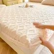3pcs Plush Fleece Mattress Cover Set - 2
