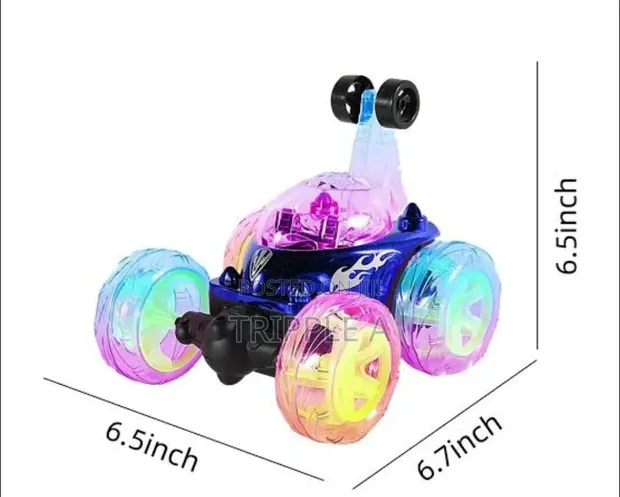 Kids Remote Control Stunt Car - 1