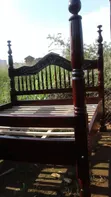 Spindle Bed 5x6 - Hardwood - 1