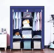 3 Column Metal Frame Closet with Fabric Cover - 2