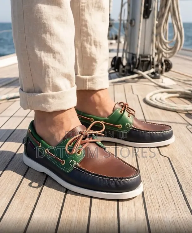 Spinnaker Boat Shoes - Genuine Leather - 1