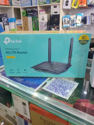 TP-Link TL-MR100 4G LTE Wi-Fi Router 300Mbps Black