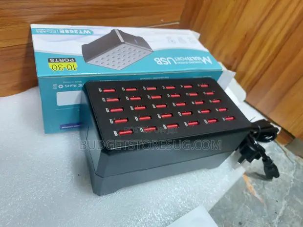 30-Port 150W USB Charging Station - 1