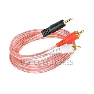 10m 3.5mm Stereo Jack to 2RCA Male Audio Cable