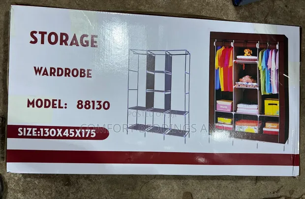 Three Column Metal Frame Closet - 1