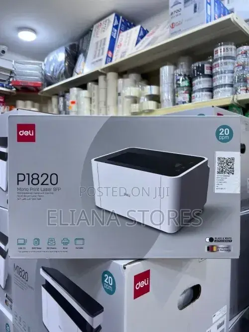 Deli P1820W Mono Laser Printer - 1