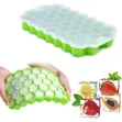 Brand New Silicone Ice Cube Tray with Lid - 1