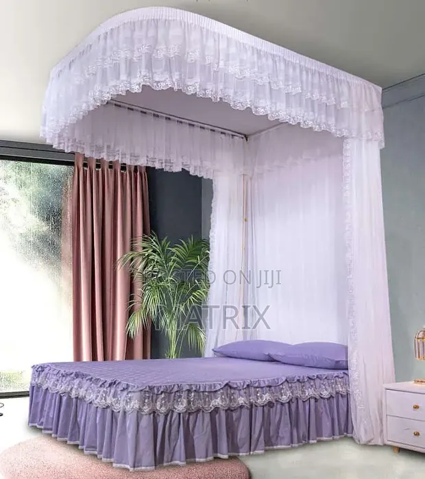 Wall Mounted Mosquito Net - King Size - 1