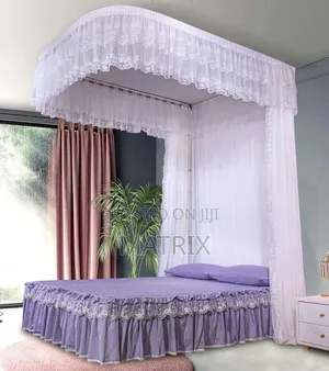 Wall Mounted Mosquito Net - King Size