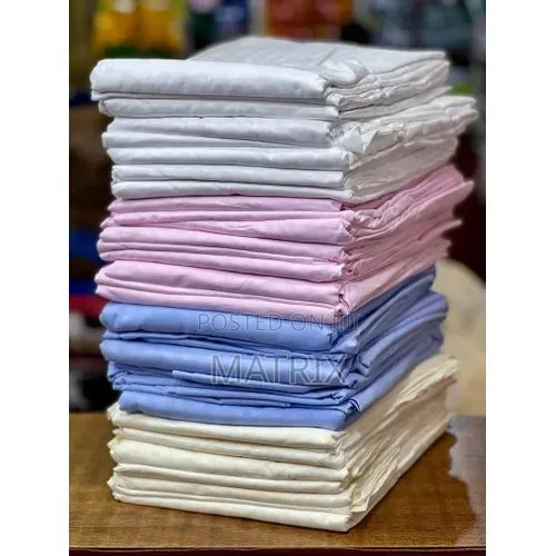 Egyptian Cotton 4-Piece Bedsheet Set - 1
