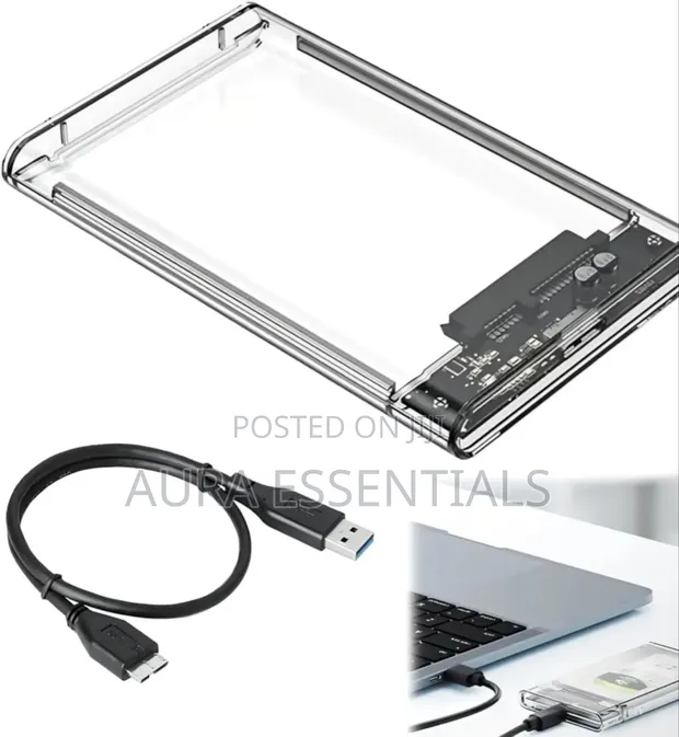 2.5" SSD/HDD External Hard Drive Enclosure - 1