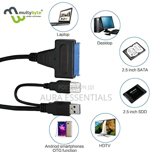 USB 3.0 to SATA Converter Cable - 1