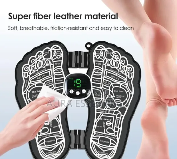 Folding Portable Electric EMS Foot Massager Mat - 1