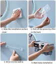 Self-Adhesive Multifunctional Toothbrush Holder with Dispenser - 1