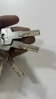 70mm Door Lock Cylinder with 5 Computer Keys - 2