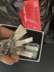 70mm Door Lock Cylinder with 5 Computer Keys - 3