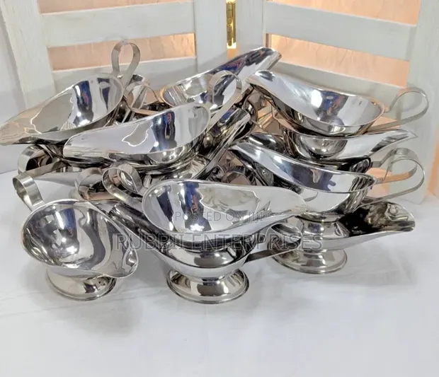 Stainless Steel Gravy Boats - 1