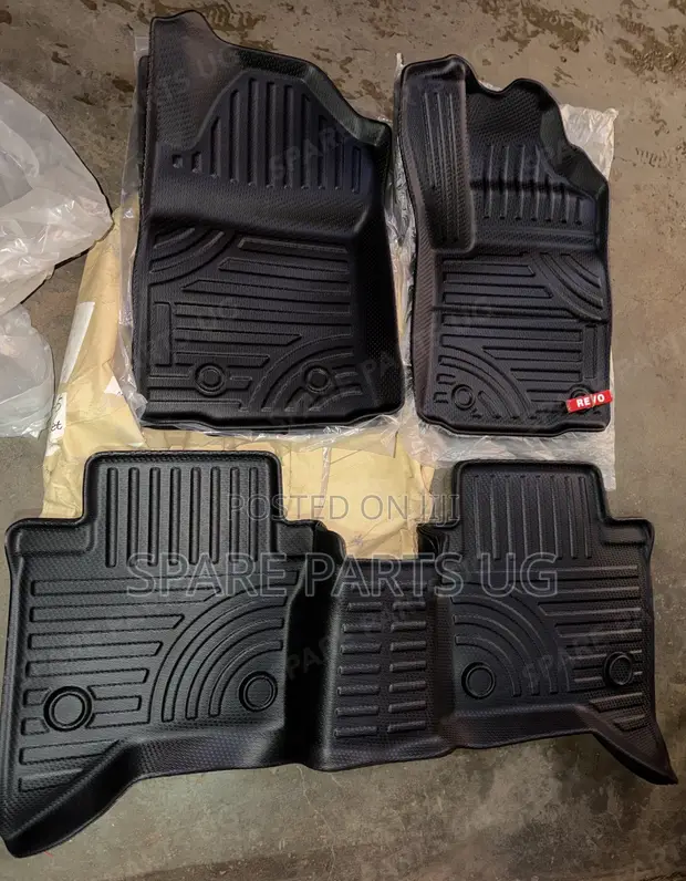 Hilux Revo All Weather Car Floor Carpets - 1