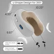 U-Shaped Electric Neck Massager Pillow - 3