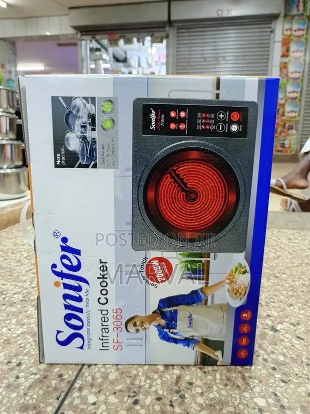 Sonifer SF-3065 2000W Infrared Induction Cooker - 1