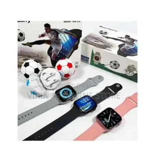 Smartbarry WB-10 Smart Watch with Football Design & TWS Earphones