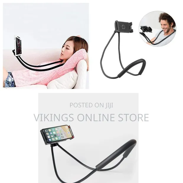 Necklace Cellphone Support - Black - 1