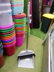 Handled Broom and Dustpan Set - 1
