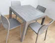 Monarch Plastic Dining Table and 4 Chairs - 1